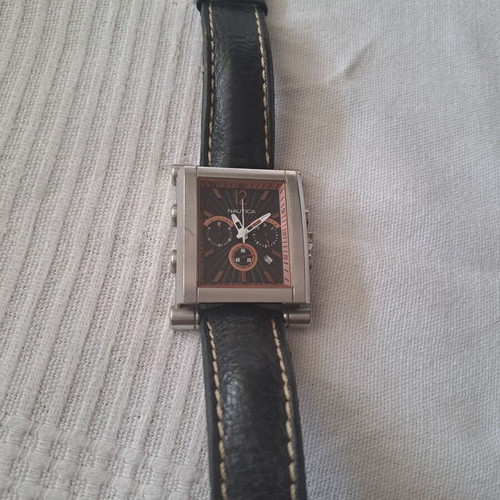 Nautica men's watch with Japanese movement and chronograph, like new