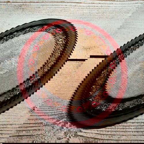 XL Handmade Wooden Pysanka Egg like new Karpathian Folk Art