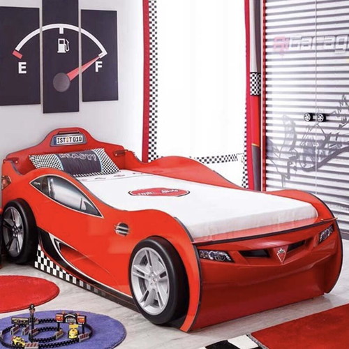 Children's Car Bed used, single, length 2.10m, width 1.07m