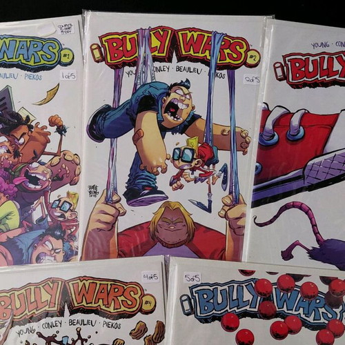 Bully Wars complete series 5 issues like new, English