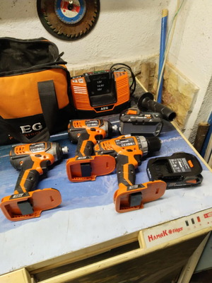 Battery tools like new