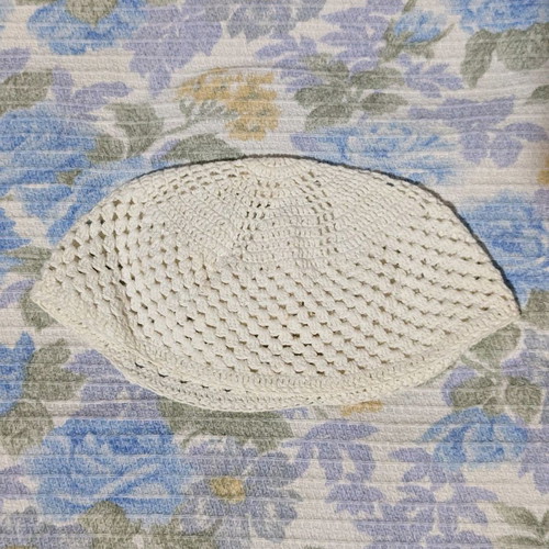 Arab hat new, knitted with beautiful patterns