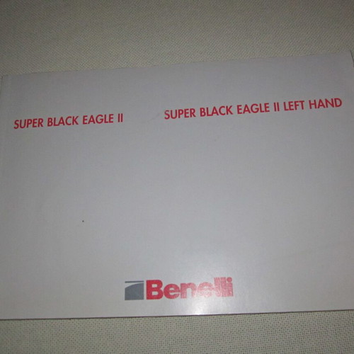 Super Black Eagle II owner's manual used, six-language guide