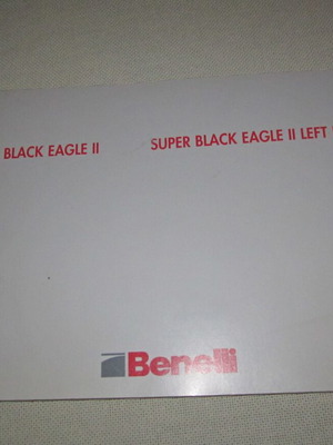 Super Black Eagle II owner's manual used, six-language guide