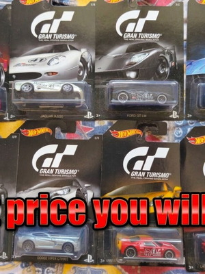 Hot Wheels Gran Turismo 2016 set of 8 toy cars