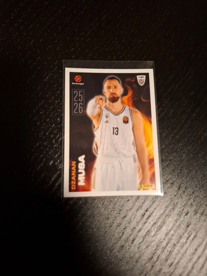 Dzanan Musa Euroleague Panini Stickers 2025/26 Καινούργιο