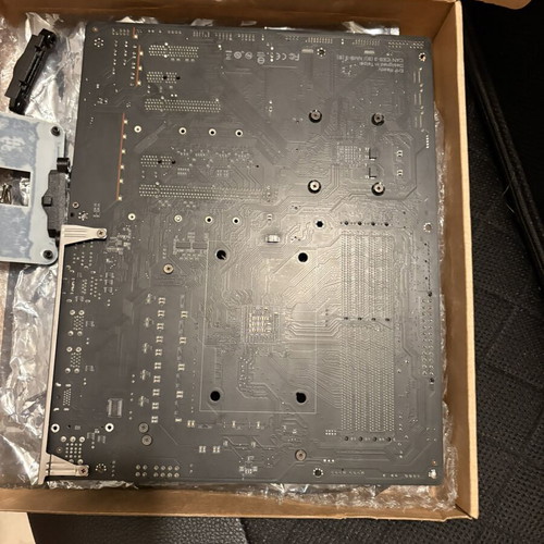 X570 Aorus Pro AM4 motherboard with backplate and IO shield