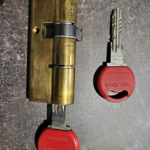 Cisa door lock used
