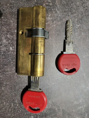 Cisa door lock used