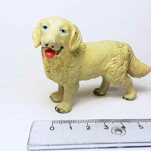 Dog plastic figure toy used
