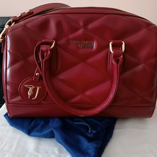 Trussardi quilted shoulder bag used in very good condition