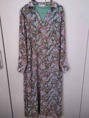 Εμπριμέ φόρεμα Only σαν καινούργιο, πολύχρωμο, μέγεθος L