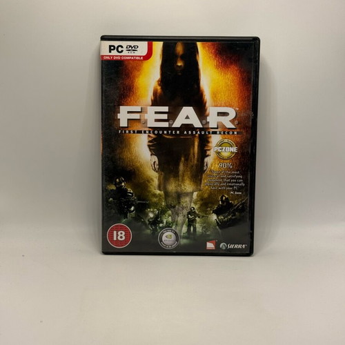 Fear PC game used, action adventure