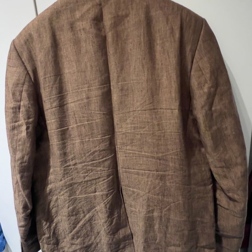 Linen jacket size 58 like new