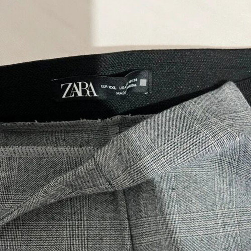 Zara gray pants XXL like new