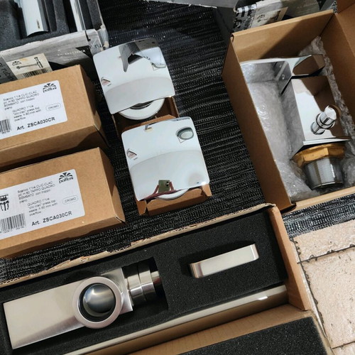 Paffoni 3 siphons, 2 plugs, 1 faucet handle