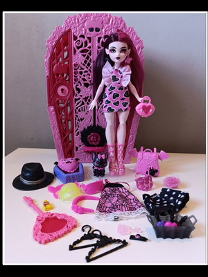 Monster High Draculaura doll with pet and accessories