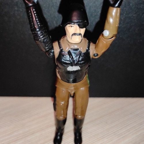 G.I.JOE Major Bludd (v1) 1983 figure used with equipment