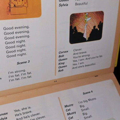 Muzzy BBC language learning book used