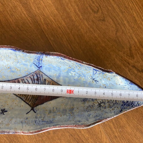 Decorative ceramic, 40 cm length