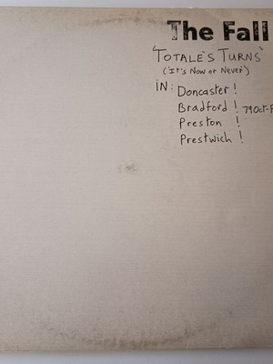The Fall Totale's Turns LP like new, post-punk