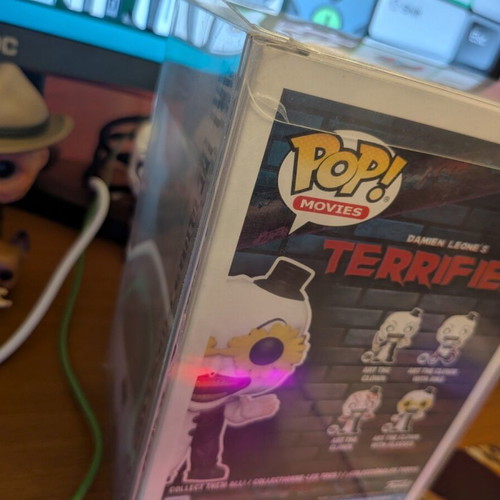 Funko Pop Movies Terrifier 1593 Art the Clown with Glasses new