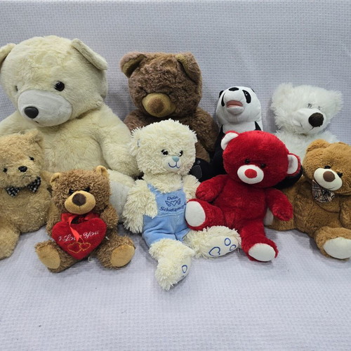 Set lot of plush teddy bears