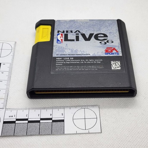 NBA Live 1996 game for Sega Genesis Mega Drive like new