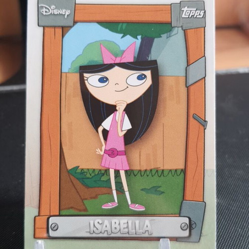Topps Disney Neon Isabella Base sticker