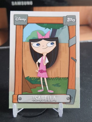 Topps Disney Neon Isabella Base sticker