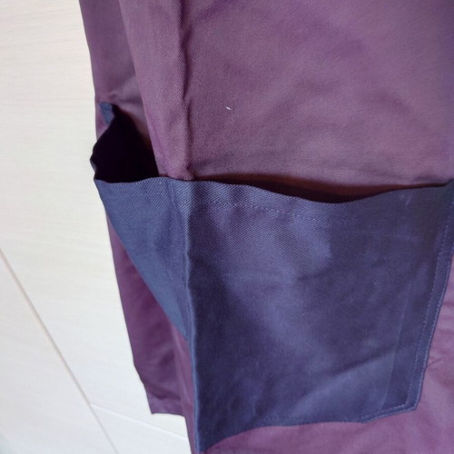 Barista apron like new, brown with black pockets