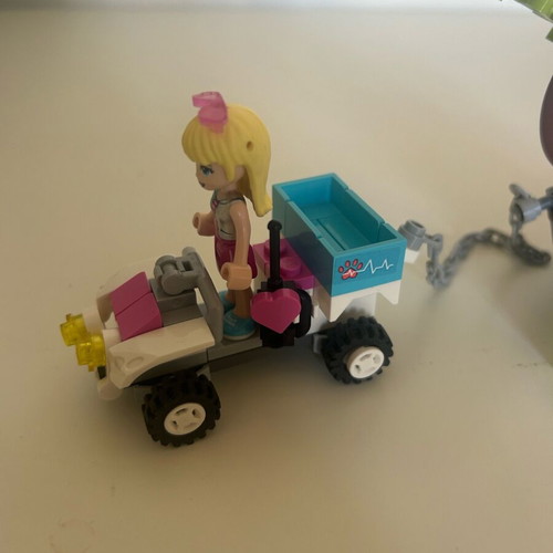Lego Friends 41442 Vet Clinic Rescue Buggy like new without manual