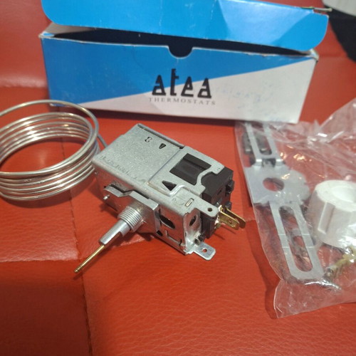 Atea single-door refrigerator thermostat new, 2 contacts, 1 meter probe length