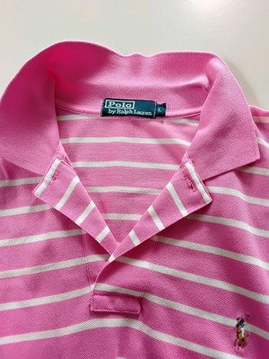 Polo Ralph Lauren short sleeve large pink like new