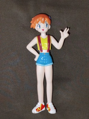 Misty (Kasumi) Pokemon Real Figure Collection Gashapon Tomy Yujin 1998 μεταχειρισμένη