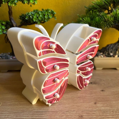 Handmade Butterfly Jewelry Organizer New, 3D Printed Premium