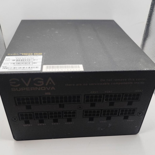 EVGA SuperNOVA G2 750W Fully Modular Power Supply used