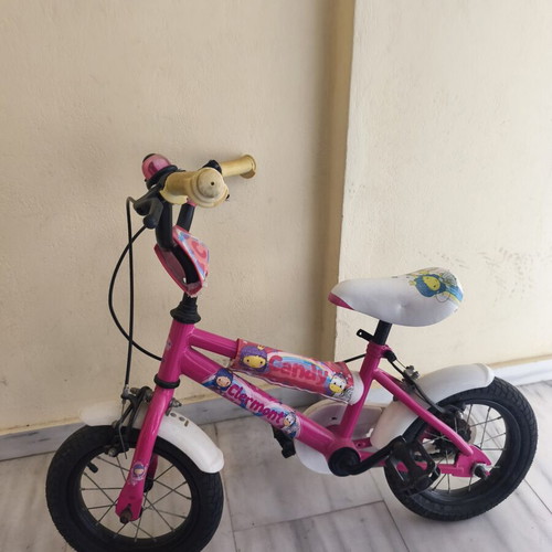 Clermont Candy 12" Kids Bicycle used, pink, V-Brakes
