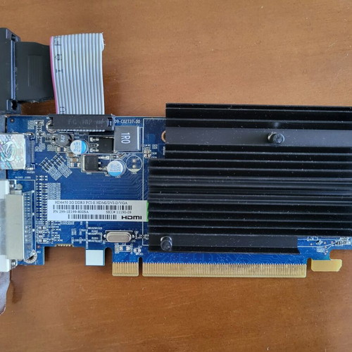 Sapphire HD 6450 2GB DDR3 Graphics Card like new PCI-E HDMI/DVI-D/VGA