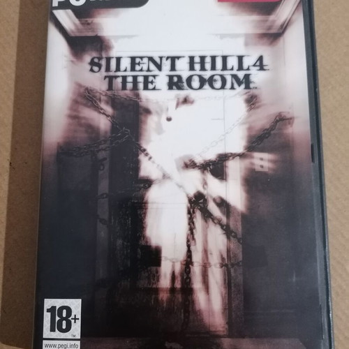 Silent Hill 4 The Room PC game case and cover used