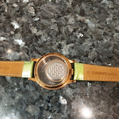 Folli Follie wristwatch used pink gold women's