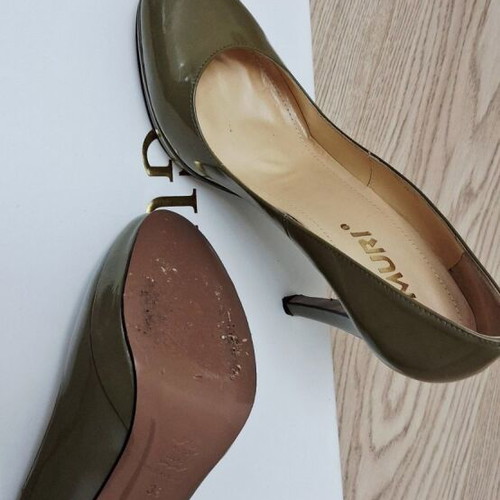 Muri pumps like new, size 38, brown and green