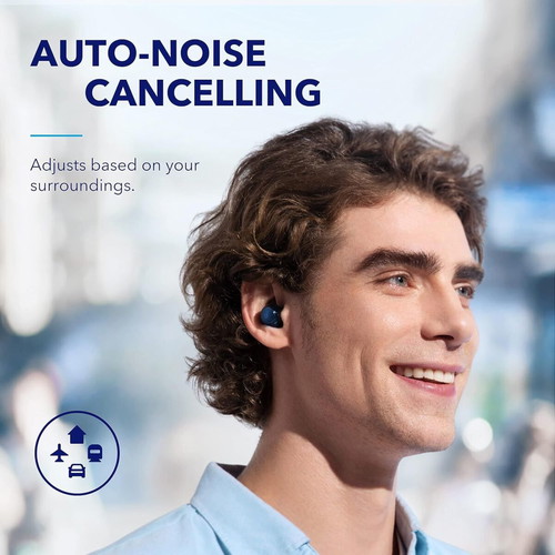 Soundcore Anker Space A40 In-ear Bluetooth Handsfree Earbuds new, with charging case