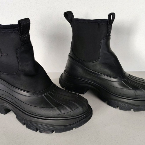 Karl Lagerfeld KL42970 boots like new, leather, black, size 41