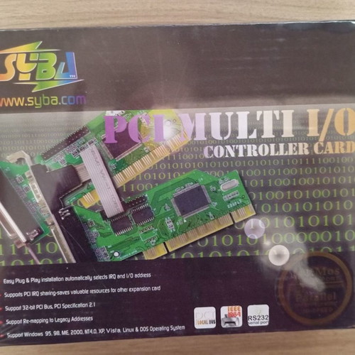 SYBA PCI card with one RS232 serial port new