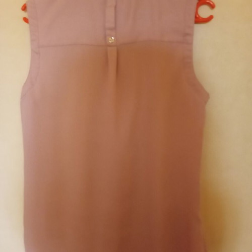 Silk shirt pink size 40 new