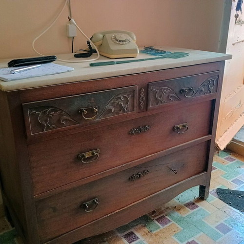 Antique dresser used