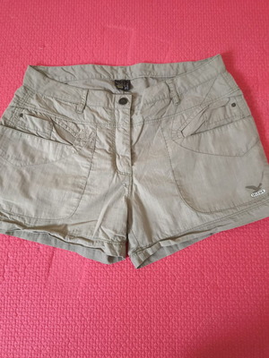 Salewa women's outdoor shorts like new, beige, size S