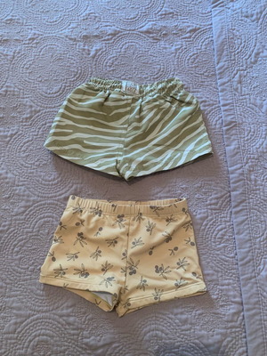Zara children's swimwear set used, orange, age 2-3, 92 cm