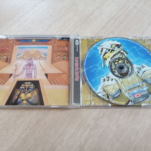 Iron Maiden Powerslave CD, 1998 metal album